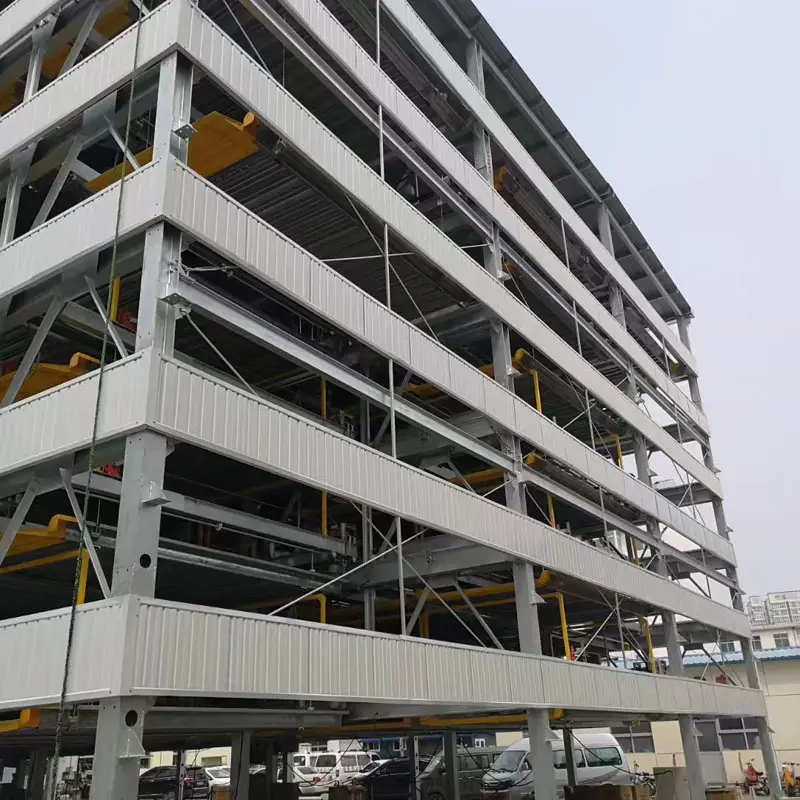 Stålstruktur garage